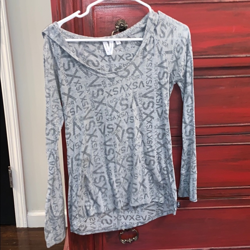 Victoria Secret long sleeve hoodie/shirt